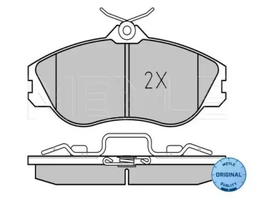 КОЛОДКИ ТОРМОЗНЫЕ AUDI MEYLE