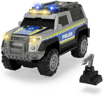 Policja SUV srebrna 30cm