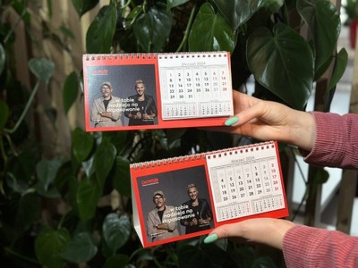 Kalendarz na biurkowy DKMS