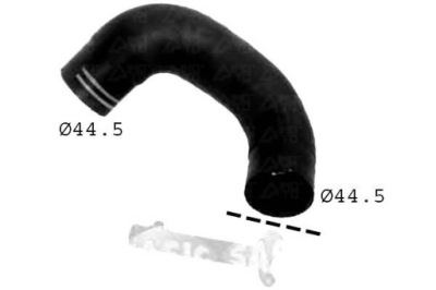 Sasic труба патрубок turbo citroen nemo універсал 1.4 hdi фото №1