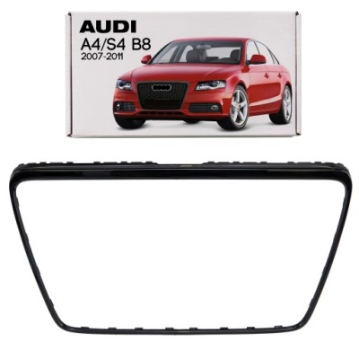 Audi a4 / s4 b8 2007-2011 przed liftingiem рамка решетка czarna 8e0853651 фото №1