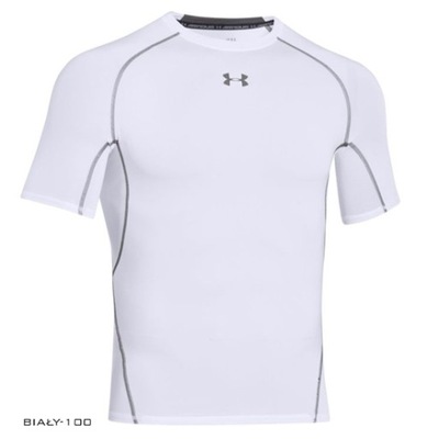 KOSZULKA UNDER ARMOUR HG COMPRESSION SS MEN WH XXL