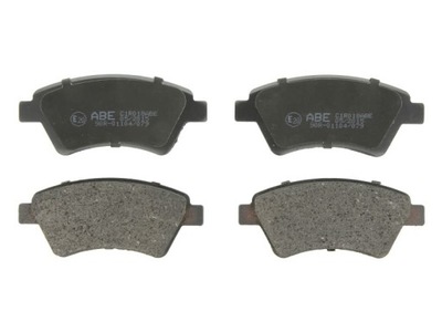 Гальмівні колодки гальмівні abe c1r018abe фото №1