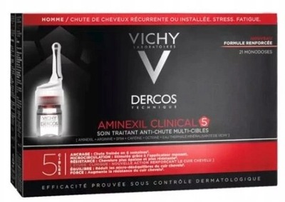 Vichy Dercos Aminexil Clinical 5 męski 21amp