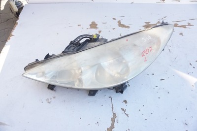 Лампа левый перед peugeot 207 фото №1