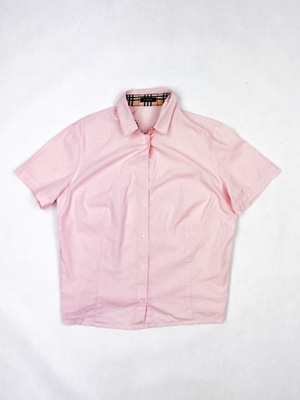 Burberry różowa koszula XL logo..
