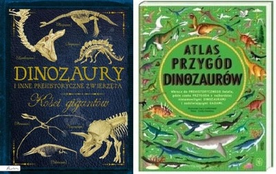 Dinozaury i inne + Atlas przygód dinozaurów