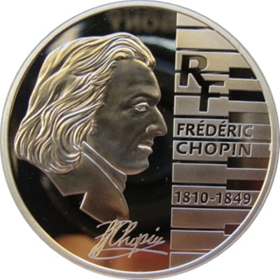 Francja 1 1/2 Euro Chopin 2005 Promocja