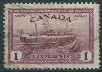 Canada 1 dollar - Statek