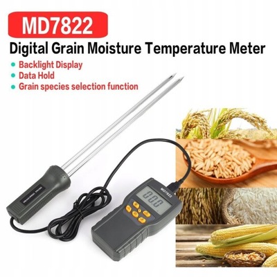 MD7822 cyfrowy analizator wilgotności ziarna