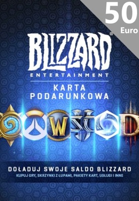Karta podarunkowa Blizzard 50 euro