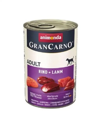 Animonda Gran Carno wołowina, jagnięcina 400g