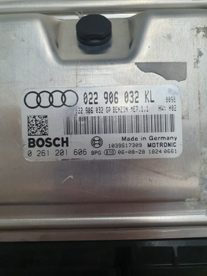 Блок керування бортовий комп'ютер audi tt 022906032 kl фото №1