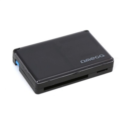 OMEGA CARD READER CZYTNIK KART PAMIĘCI microSDHC SDHC SDXC CF USB 3.0 + BOX