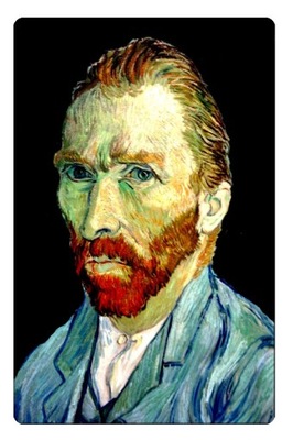 Magnes na lodówkę Van Gogh autoportret