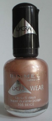 Rimmel lakier do paznokci Lycra Wear 366 Beige