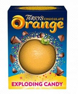 CHEMIA Z NIEMIEC Terry's Chocolate Orange Exploding Candy 147 g