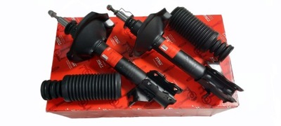 Амортизаторы перед+ защита nissan x-trail t30 kpl фото №1