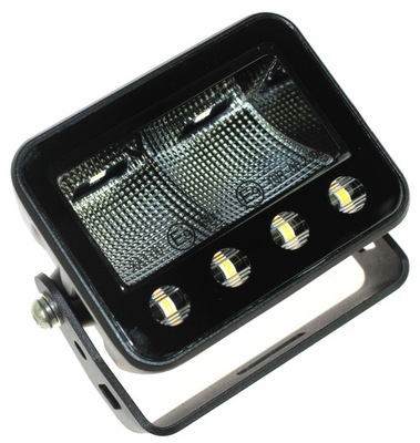 LAMPA LEDOWA ROBOCZA LED 52W ZE ŚWIATŁEM STROBO 12-24V DWIE FUNKCJE