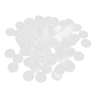 100 . Okrągły plastikowy pojemnik na na
