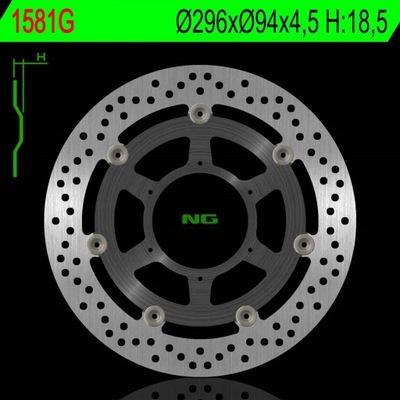 NG Brake Disc 1581G 