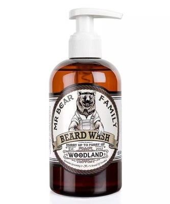 Szampon do brody WOODLAND Mr Bear Family 250ml