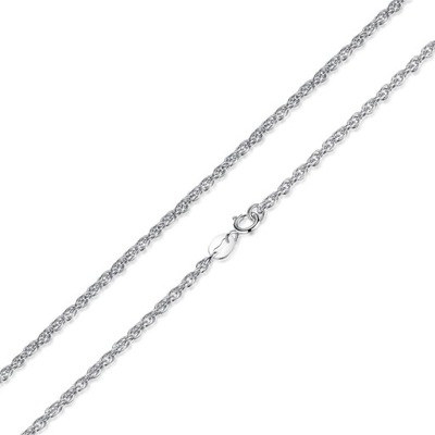 Srebrny łańcuszek pr 925 splot SINGAPUR 45 cm