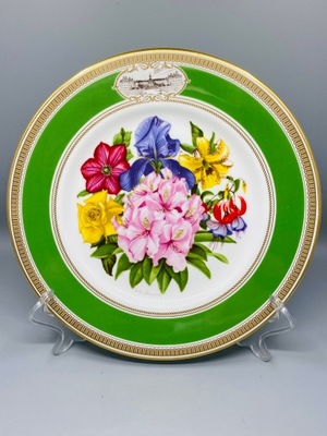 Royal Doulton 1981 r. Chelsea Flower Show Plate. Talerz ozdobny