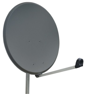 Antena Satelitarna Famaval 80 cm Grafitowa Stalowa