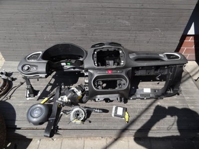 Jeep renegade 4x4 2015 air bag панель приладів ремені подушки безпеки консоль europa оригінал фото №1