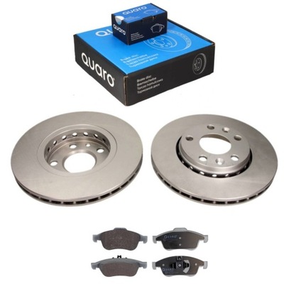 Гальмівні диски + гальмівні колодки перед dacia duster renault megane iii scenic iii fluence фото №1