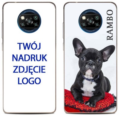 Etui Nadruk Do Xiaomi Poco X3 NFC / Poco X3 Pro
