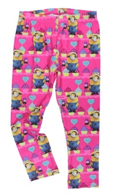 Minionki Getry Legginsy dziewczęce r. 122 MINIONS