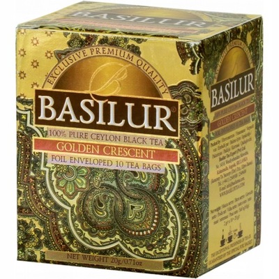 Herbata czarna Basilur Golden Crescent 10x2g