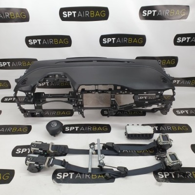 Micra k14 приборная панель консоль подушки безопасности ремни подушка безопасности фото №1
