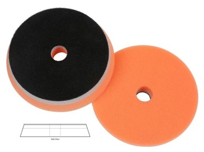 LAKE COUNTRY HDO Foam POLISHING PAD ORANGE 139mm - najtrwalsze pady do D/A