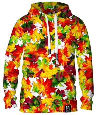 Damska Bluza z kapturem Autumn Leaves S HIT