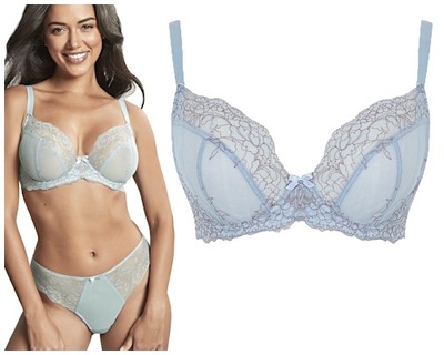 36HH / 80L Panache Ana blue ash rose soft biustonosz plunge