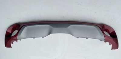 Диффузор накладка бампера задняя bmw x6 f16 14- фото №1