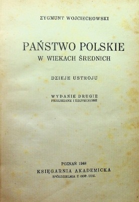 Państwo polskie w wiekach średnich 1948 r.