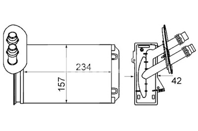 MAHLE ОБОГРЕВАТЕЛЬ AUDI A3 TT SEAT LEON TOLEDO II SKODA OCTAVIA I VW фото