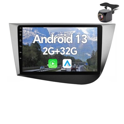 RADIO 2DIN PARA SEAT LEON 2 MK2 2005-2012 ANDROID 13  