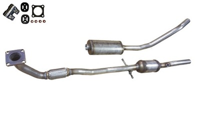 Каталізатор audi a2 1.4 2000-2005 hit kat !! фото №1