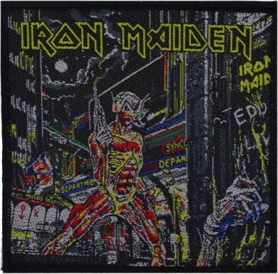 Iron Maiden - Somewhere In Time naszywka ORYGINAŁ sprowadzona z Anglii