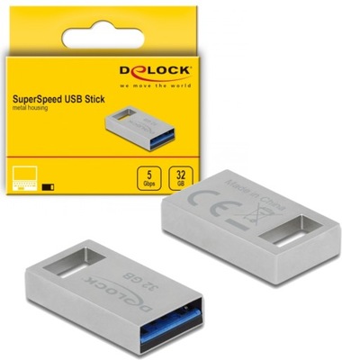 PENDRIVE DELOCK 32GB USB 3.0 MICRO METALOWY MAŁY