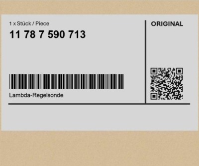 Датчик лямбда-зонд, регулювальний mini r56 cabrio r57 clubman r55 фото №1