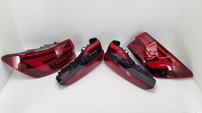 Audi rs4 b9 8w лампи задня matrix комплект europa avant фото №1