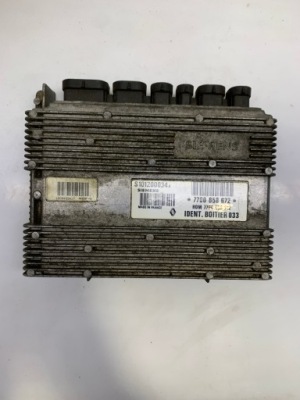 Бортовой компьютер двигателя s101200034a 7700858672 renault фото №1