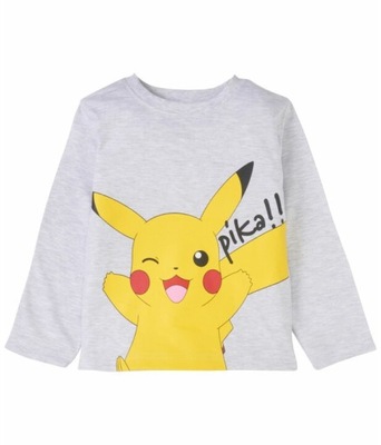 Pokemon bluzka koszulka dziecięca 98 cm Pikachu Mały defekt