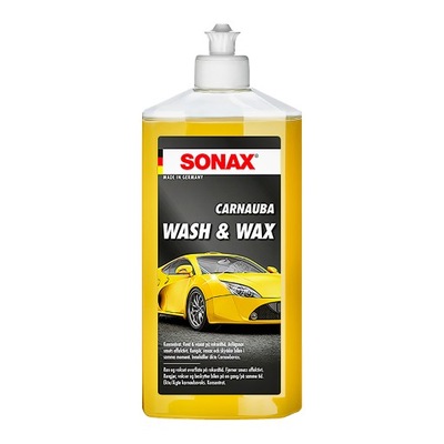 Szampon woskujący Carnauba Wash & Wax Sonax